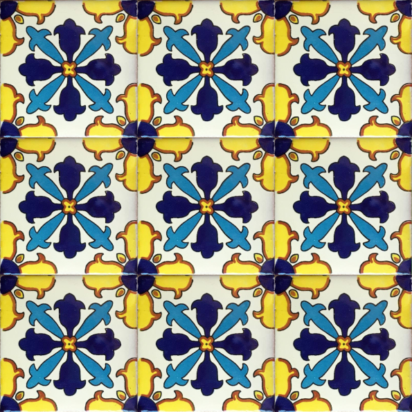 Mexican Talavera Tile - HAD028_ACID - Image 2