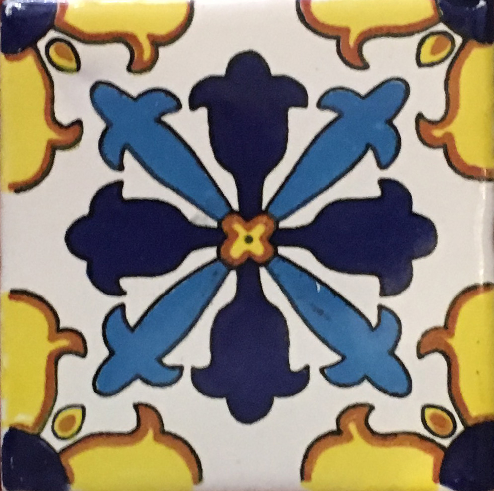 Mexican Talavera Tile - HAD028_ACID