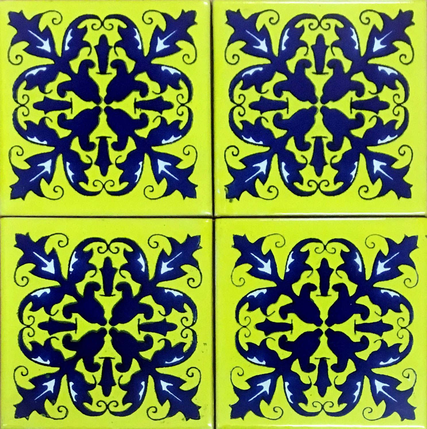 Mexican Talavera Tile - AMT 007 - Image 2